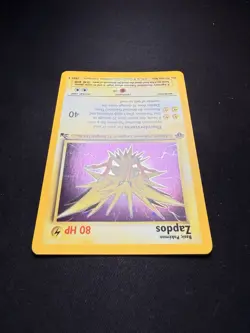 Pokemon Zapdos 15/62 Holo Rare Fossil 1st Edition 1999 80 HP The Pokemon Company - Image 4