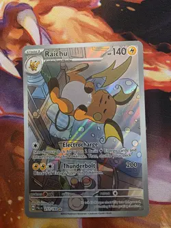 Raichu - 211/193 Paldea Evolved Illustration Rare Pokemon - Image 1