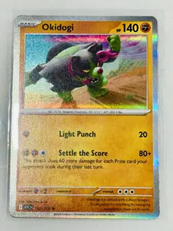 Okidogi 122/217 Holo Rare Ascended Heroes - Pokemon TCG Pack Fresh Near Mint NM - Image 1