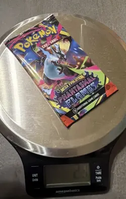 HEAVY 23g! POKEMON MEGA EVOLUTION Phantasmal Flames Booster Pack - CharizardU! - Image 1