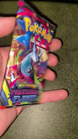 HEAVY 23g! POKEMON MEGA EVOLUTION Phantasmal Flames Booster Pack - CharizardU! - Image 2