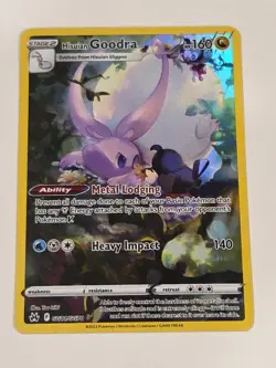 Hisuian Goodra GG21/GG70 Crown Zenith: Galarian Gallery Pokemon Full Art Nm - Image 1
