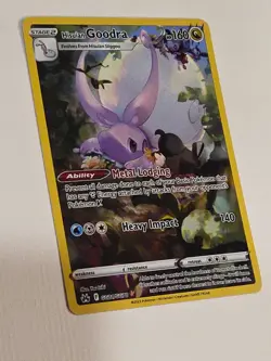Hisuian Goodra GG21/GG70 Crown Zenith: Galarian Gallery Pokemon Full Art Nm - Image 3