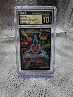 Pokemon Rotom ex 126/094 Ultra Rare Phantasmal Flames - CGC 10 PRISTINE; Low Pop - Image 1