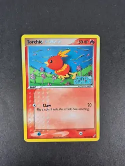 Pokemon TCG - Torchic - 65/100 - Holo Stamped - EX Crystal Guardians - MP - Image 1
