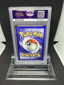 1999 Pokemon Machoke Shadowless Base Set #34 PSA 4 - Image 2