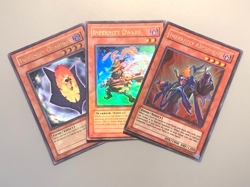 yugioh Infernity Archfiend WC09-EN001 + WC09-EN002 + WC09-EN003 set Near Mint - Image 1