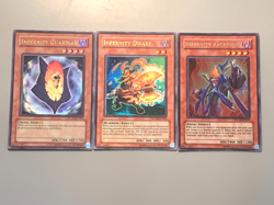 yugioh Infernity Archfiend WC09-EN001 + WC09-EN002 + WC09-EN003 set Near Mint - Image 2