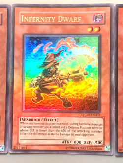 yugioh Infernity Archfiend WC09-EN001 + WC09-EN002 + WC09-EN003 set Near Mint - Image 4