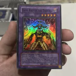 Yugioh Dark Balter the Terrible LOD-002 1st Edition Super Rare Holo - NM - Image 1