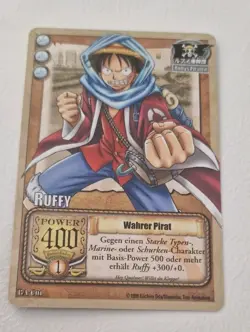 One Piece Karte BA-C01 Ruffy Wahrer Pirat - Image 1