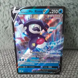 Galarian Mr. Rime V 049/189 - Ultra Rare Holo -Astral Radiance Pokemon Card NM - Image 1