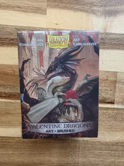 Dragon Shield Valentine Dragons Art Card Sleeves Standard 100ct - Image 1