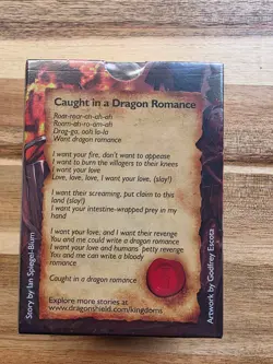 Dragon Shield Valentine Dragons Art Card Sleeves Standard 100ct - Image 3