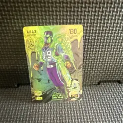 Air Ace First Edition Bo Jackson Battle Arena Rookie Glow Card 130 Standard - Image 1