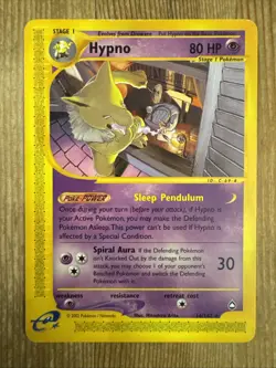 Hypno 16/147 Aquapolis Non-Holo Rare Pokemon Card MP - Image 1
