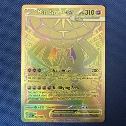 Pokemon Mega Zygarde EX Gold AND SIR full art cards 124/088 and 120/088 - Image 2