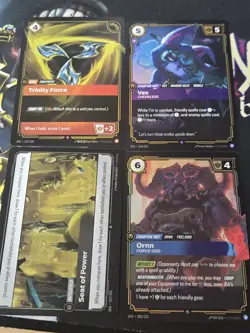 Riftbound TCG Spiritforged NM League of Legends Cards lot of 9 NM - Image 5