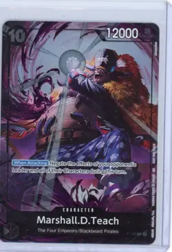 Marshall.D.Teach P-100 Event Pack Vol.8 One Piece Card Game English Promotion - Image 1