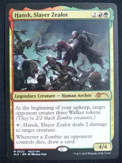Hansk Slayer Zealot - SLX - Mtg Card #21R - Image 1