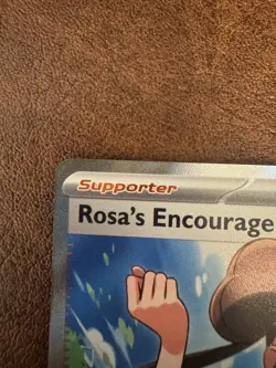 Pokemon Rosa's Encouragement Trainer-Supporter Full Art Holo Rare Card 114/088 - Image 3