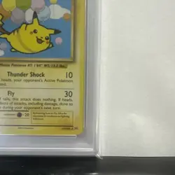 Pokemon TCG Flying Pikachu Evolutions Card 110/108 Regular Secret Rare PSA 8 - Image 4