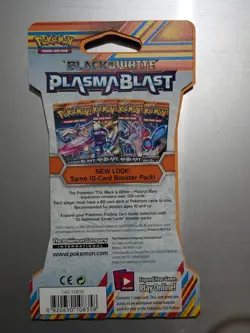 Pokemon Black & White Plasma Blast 2013 Sleeved Booster Pack Genesect Art 3 - Image 4
