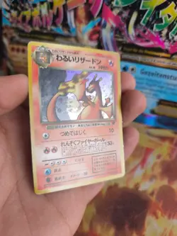 Pokemon Karte Card DARK Charizard Glurak Team Rocket Gang Holo Wotc japanese VG- - Image 5