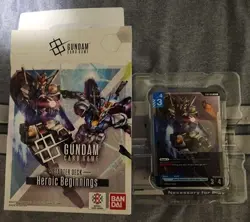 Gundam Card Game - Starter Deck ST01 Heroic Beginnings - English Brick no promo - Image 1