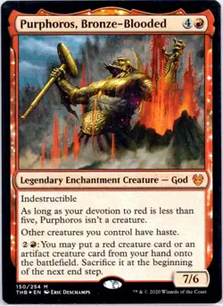 Purphoros, Bronze-Blooded | Foil | THB | 150 | NM | Eric Deschamps - Image 1
