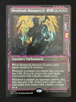 1x MTG Meathook Massacre II (Showcase) - Duskmourn: House of Horror (DSK) #311 - Image 1