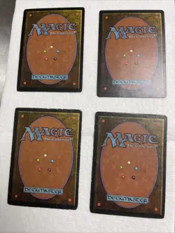 Hymn to Tourach Fallen Empires x4 Signed Quinton Hoover - Image 2