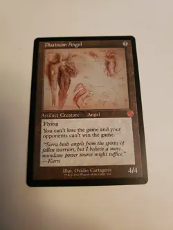 MTG Platinum Angel (Schematic)-The Brothers' War: Retro Frame Artifacts NM-M - Image 1