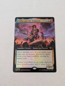 Zaffai and the Tempests (Extended Art) Secrets of Strixhaven Foil - Image 1