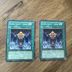 2x Level Limit - Area B - (SD3-EN024 - 1st Ed - Common) - LP - Yugioh - Image 1