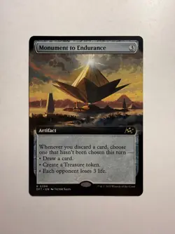 Monument to Endurance (Extended Art) 394 MTG Aetherdrift - Image 1
