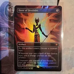 MTG SPG Door of Destinies Borderless *Foil (0146) Lorwyn Eclipsed Special Guest - Image 1