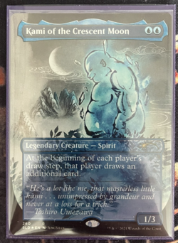 MTG COMMANDER DECK, KAMI OF THE CRESCENT MOON, CUSTOM BUILT, PREVIOUSLY OWNED - Image 1