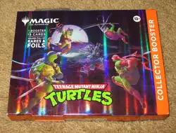 TMNT MAGIC THE GATHERING COLLECTOR BOOSTER, SEALED - Image 1