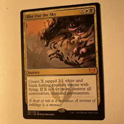 Blot Out the Sky (167) Strixhaven: School of Mages x1 1x STX MTG Magic - Image 1