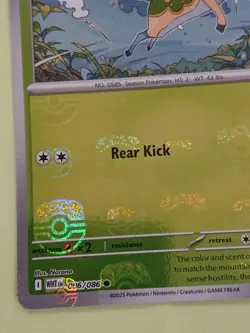 Deerling 006/086 MASTER BALL Reverse Holo Common - Pokemon TCG White Flare - NM - Image 4