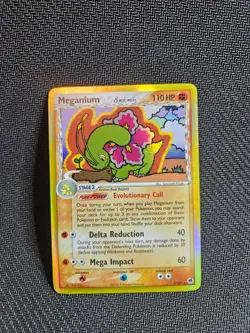 Meganium (Delta Species) 4/101 Dragon Frontiers Holo Pokemon TCG Card LP - Image 1