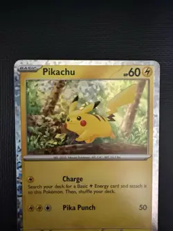 Pokemon Pikachu TCG Confetti Holo Card 002/015 McDonald's 2024 Promos - Image 3