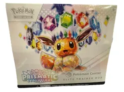 POKEMON CENTER PRISMATIC EVOLUTIONS SEALED ELITE TRAINER BOX ETB - Image 1