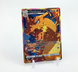 HOLO CHARIZARD Card CHARIZARD Pokemon Card FAN MADE NOT TCG - Image 1