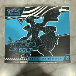 POKEMON SCARLET & VIOLET: BLACK BOLT ELITE TRAINER BOX - Image 1