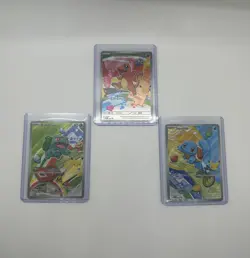 Pokemon First Partner Illustration MEP Bulbasaur Charmander Squirtle 037 038 039 - Image 1