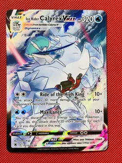 Ice Rider Calyrex VMAX TG15/TG30 Holo Swsh10: Astral Radiance - Pokemon TCG - NM - Image 1