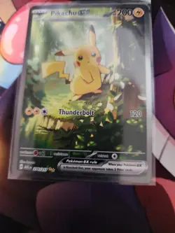 Pikachu EX 276/217 SIR Full Art Pokemon Card NM Ascended Heroes - Image 2