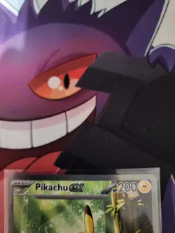 Pikachu EX 276/217 SIR Full Art Pokemon Card NM Ascended Heroes - Image 3